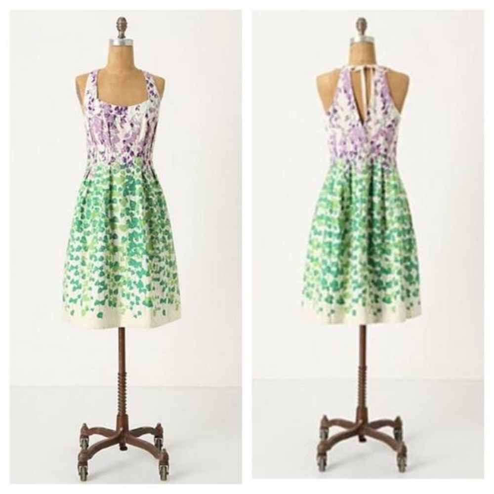 Anthropologie Maeve wisteria dress